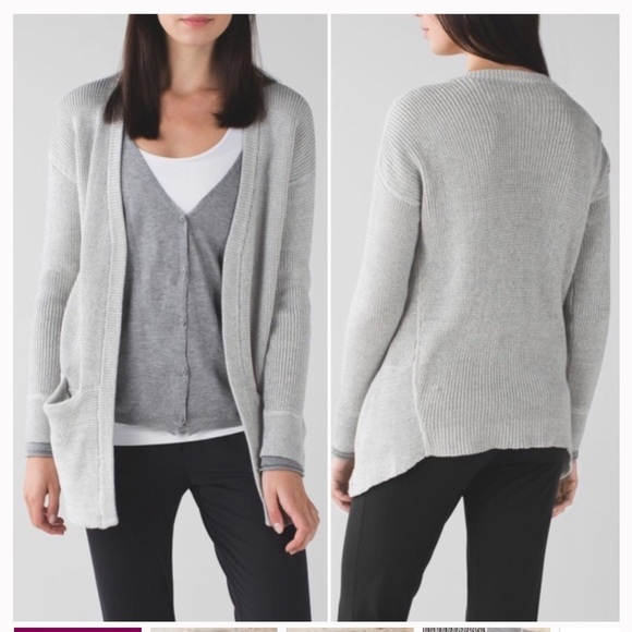 Lululemon Vestigan in Heathered Medium Grey / Heathered Angel Wing - Picture 13 of 13